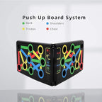ZorFit Push-Up Board – 9-in-1 Foldable Workout System for Chest, Arms & Shoulders