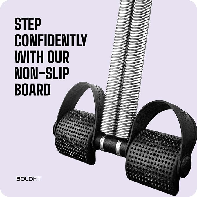 ZorFit Tummy Trimmer – Dual Spring Resistance Exerciser for Full Body Workout