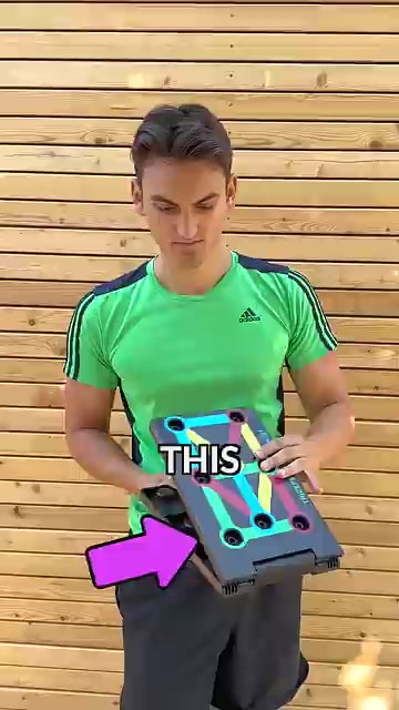 ZorFit Push-Up Board – 9-in-1 Foldable Workout System for Chest, Arms & Shoulders