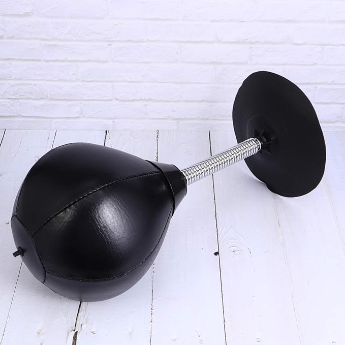 ZorFit Tabletop Punching Ball – Stress Relief Desktop Boxing Bag with Strong Suction Base