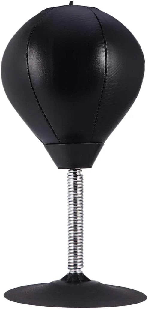 ZorFit Tabletop Punching Ball – Stress Relief Desktop Boxing Bag with Strong Suction Base